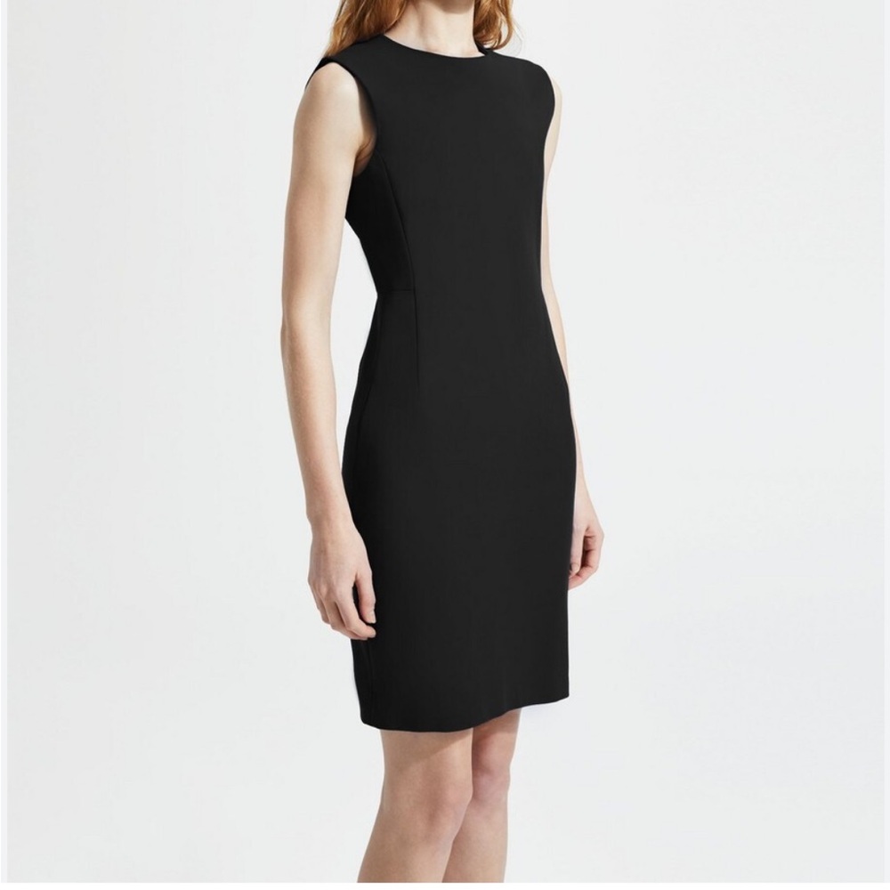 Theory fitted black dress